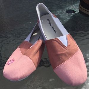 Wild Diva lounge canvas ballet flats slip-ones
